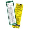 Soft Services Inspection Tag , English, 50x164mm, 1 Piece / Pack